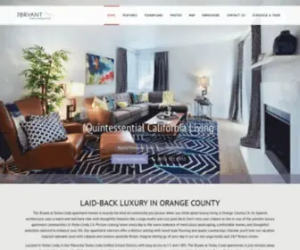 Liveatthebryantyorbalinda.com(Apartments for Rent in Yorba Linda) Screenshot