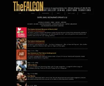 Liveatthefalcon.com(The Falcon in Marlboro) Screenshot