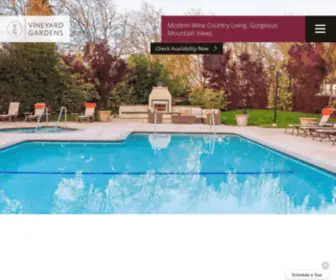 Liveatvineyardgardens.com(VINEYARD GARDENS APARTMENTS) Screenshot