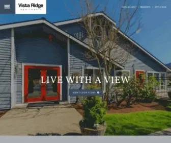 Liveatvistaridgeapts.com(Vista Ridge) Screenshot