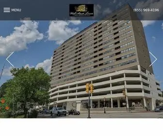 Liveatwallstreettower.com(Wall Street Tower in Manchester) Screenshot