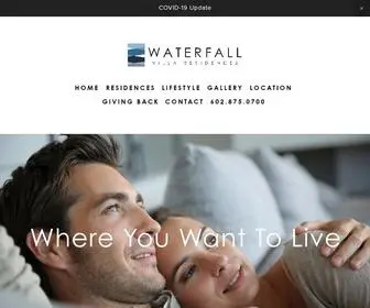 Liveatwaterfall.com(Live At Waterfall) Screenshot