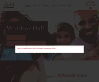 Liveatwindsorhall.com(Windsor Hall Apartments Atlanta) Screenshot