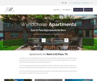 Liveatwyndchase.com(El Paso Apartments for Rent) Screenshot