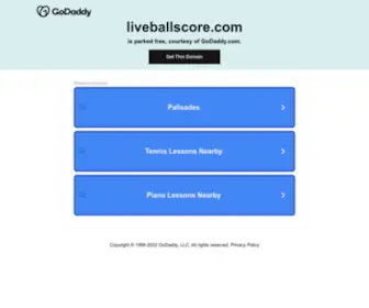 Liveballscore.com(ผลบอลสด) Screenshot
