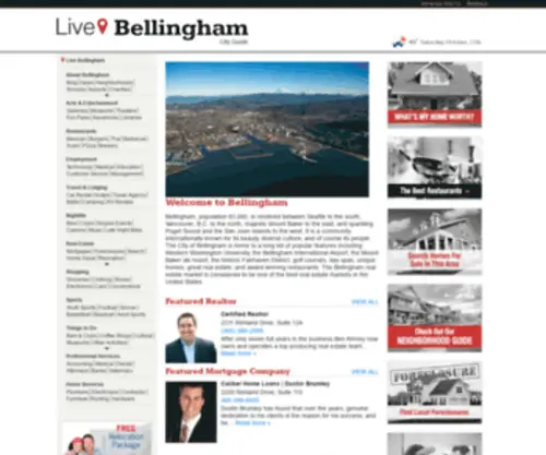 Livebellingham.com(Bellingham Real Estate) Screenshot