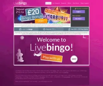 Livebingo.com(Play Slots) Screenshot