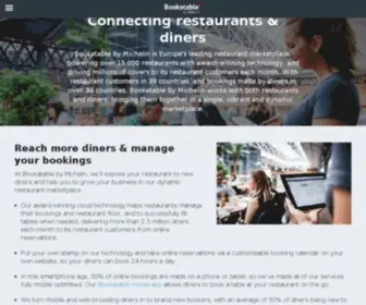 Livebookings.com(Restaurant reservation system & online marketing) Screenshot