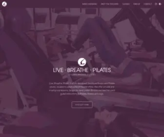 Livebreathepilates.net(Live Breathe Pilates) Screenshot