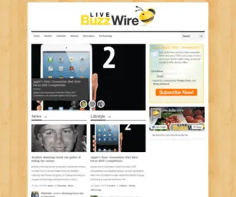 Livebuzzwire.com(Live Buzz Wire) Screenshot