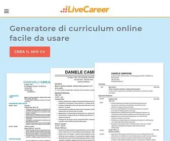 Livecareer.it(Creare Curriculum) Screenshot