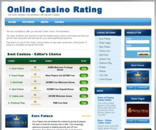 Livecasinoadvisor.com Screenshot