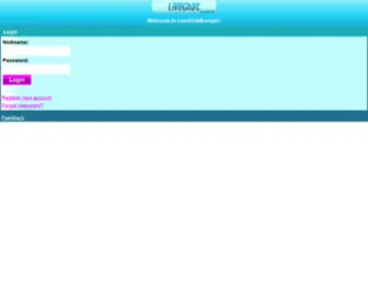Livechateurope.com(Livechateurope) Screenshot