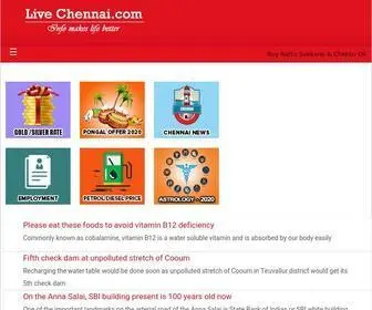 Livechennai.com(Live Chennai) Screenshot