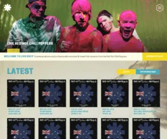 Livechilipeppers.com(Red Hot Chili Peppers Live MP3 Downloads FLAC Downloads Live CDs) Screenshot