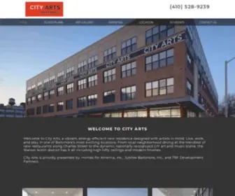 Livecityarts.com(Apartments for Rent in Baltimore) Screenshot