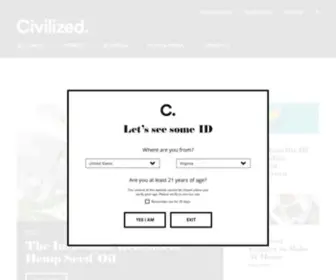 Livecivilized.com(Civilized) Screenshot