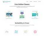 Liveclassesonline.com Screenshot