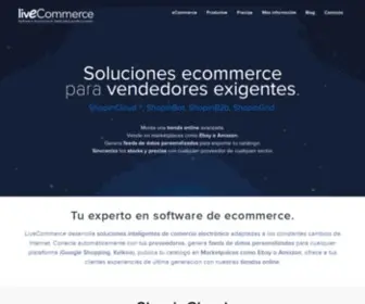 Livecommerce.es(Software) Screenshot