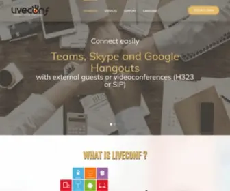 Liveconf.net(Visioconférence) Screenshot