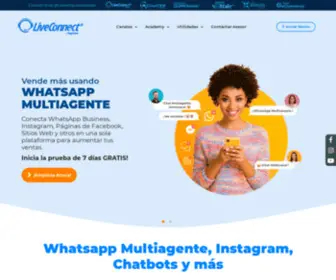 Liveconnect.chat(WhatsApp Multiagente) Screenshot