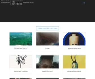 Livecountdown.com(Create your own countdown clock) Screenshot