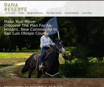 Livedanareserve.com(Dana Reserve) Screenshot