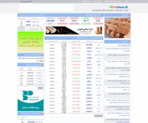 Livedata.ir(قیمت دلار) Screenshot