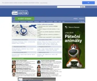Livedoctor.cz(Online Zdravotní Poradna) Screenshot