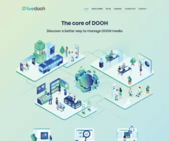 Livedooh.com(Programmatic DOOH campaign management) Screenshot