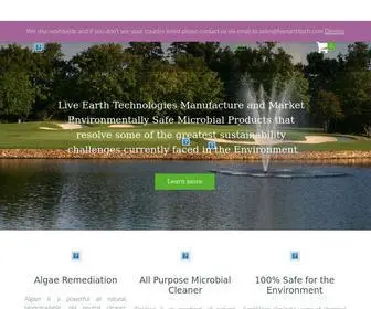 Liveearthtech.com(Live Earth Technologies) Screenshot