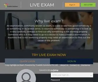 Liveexams.in(Live Exam) Screenshot