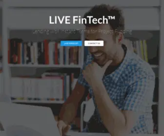 Livefintech.com(Underwriting software and Predictive Modeling Financial Risk) Screenshot