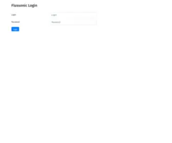 Livefocamundo.com(Flussonic Admin UI) Screenshot