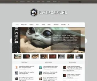 Liveforfilms.com(Live for Films) Screenshot
