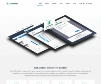 Liveforms.org(WordPress Live Forms) Screenshot
