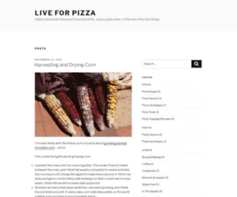 Liveforpizza.com(A medley of Italian) Screenshot