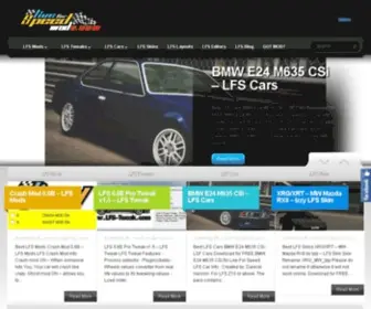 Liveforspeedmods.com(Live for Speed Mods) Screenshot