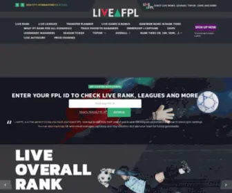 Livefpl.net(FPL) Screenshot