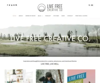 Livefreecreative.co(Live Free Creative Co) Screenshot