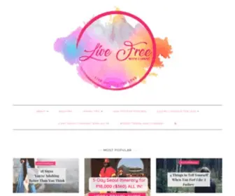 Livefreewithlianne.com(Welcome) Screenshot