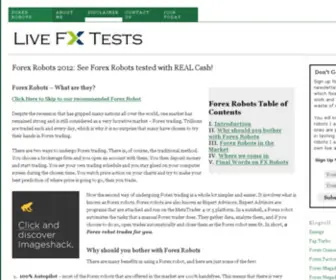 LivefXtests.com(livefxtests) Screenshot