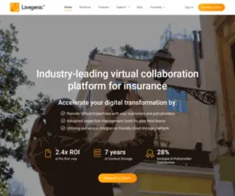 Livegenic.com(See What the Customer Sees) Screenshot