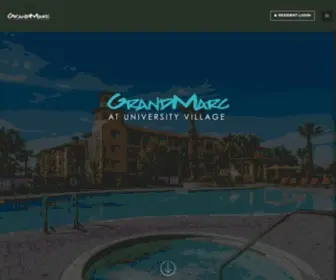 Livegrandmarc.com(GrandMarc at University Village) Screenshot