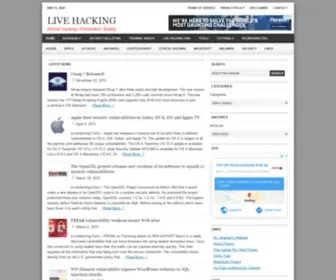 Livehacking.com(LIVE HACKING) Screenshot