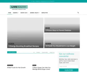 Livehealthy.co(Live Healthy) Screenshot