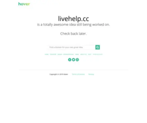 Livehelp.cc(Help and Support) Screenshot