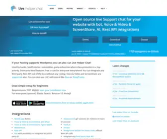 Livehelperchat.com(Live helper chat) Screenshot