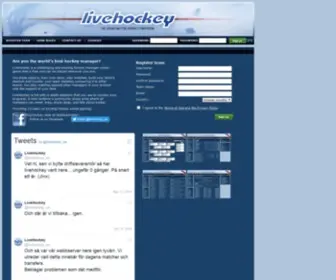 Livehockey.org(Hockey) Screenshot