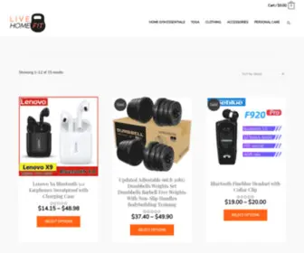 Livehomefit.com(Store) Screenshot